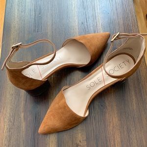 Sole Society Katarina Chestnut Size 6